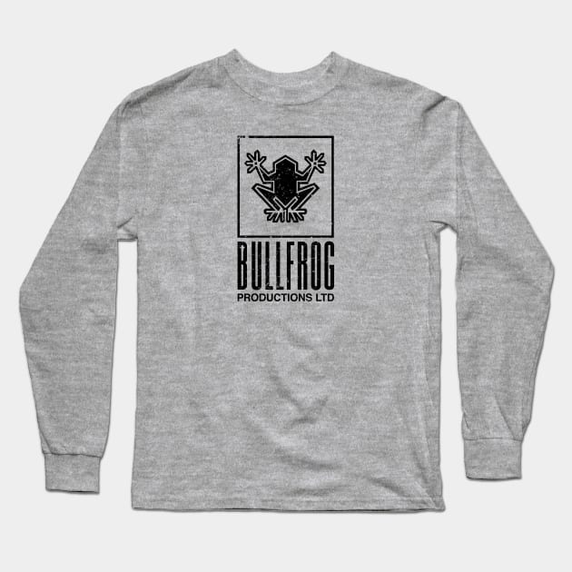 BULLFROG vintage black logo Long Sleeve T-Shirt by FbsArts